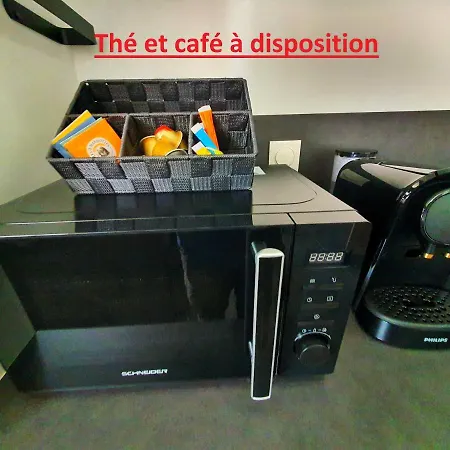 Apartment Cocoon Spa-4 Pers-jacuzzi-parking-jardin-clim-colmar *