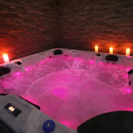 Cocoon Spa-4 Pers-jacuzzi-parking-jardin-clim-colmar Apartman